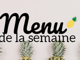 Menu de la semaine du 18 septembre