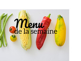 Menu de la semaine du 5 septembre