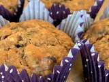 Muffins bananes et chocolat super moelleux