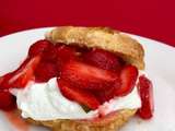 Shortcake aux fraises