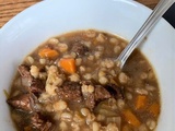 Soupe orge & boeuf