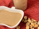 Vinaigrette au lait de coco et aux arachides