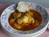 Bouillabaisse borgne aux œufs et écorce d'orange