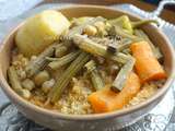 Couscous rustique aux chardons ( guernina ) Pour yennayer