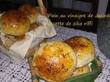 Pain maison au vinaigre chez Jacinthe ( mise à l'honneur )