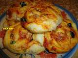 Pizzas ROULÉES (recette personnelle)