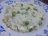 Risi e bisi... un risotto aux p pois