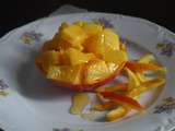 Salade de mangue au miel pur