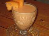 Smoothies cantaloup yaourt