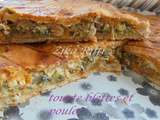 Tourte blettes poulet pâte au vinaigre