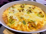 Nouveau concept : la quiche omelette