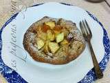 Tarte Rustique aux Pommes, Abricots secs et Cannelle