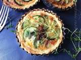 Tartelettes aux Courgettes et au Roquefort