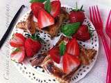 Tartelettes Feuilletées aux Fraises