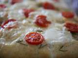 Focaccia tomate mozza