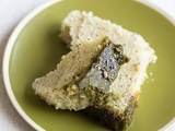 Cake citron vert, pavot et matcha