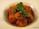 Boulettes de poulet à la sauce tomate