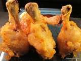 Sucettes de poulet ou chicken lolippops