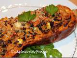 Courge butternut farcie