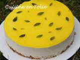 Entremets au basilic acidulé