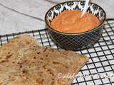 Muhammara et ses parathas