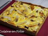 Tarte endives, poires, chèvre et miel