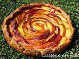 Tarte rustique aux nectarines