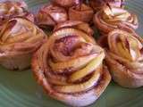 Apple Roses ou Tartelettes roses, pommes et cannelle