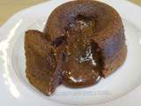 Coeur coulant au chocolat