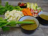 Crudités à l'anchoïade