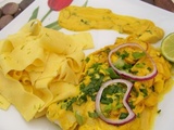 Filets de Maigre sauce au curcuma