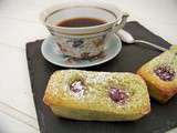 Financiers pistache et cerises