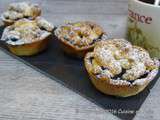 Mignardise sablées façon crumble aux fruits rouges