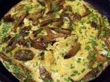 Omelette aux girolles