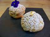 Pâte à choux, craquelin et choux chantilly au café