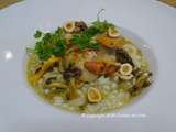 Risotto de Saints Jacques et chanterelles