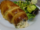 Roulés feuilletés au jambon, Pécorino et ciboulette