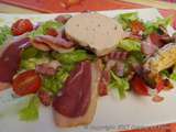 Salade gasconne improvisée