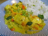 Saumon curry, citron vert et combava, à l'indienne pour un Noël exotique