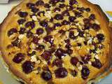 Tarte amandine aux cerises