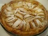 Tarte aux pommes Grany Smith et Royal Gala crème de mascarpone et cannelle