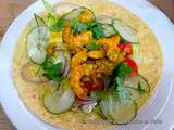 Tortillas de crevettes au guacamole crémeux