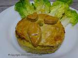 Tourte au chou kale, poireau, courgette et pignons grillés