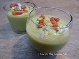 Velouté de courgettes douces à l'indienne