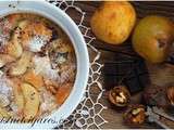 Clafoutis Choco-Poires et Noix