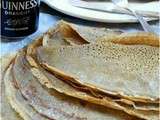 Crêpes au Sarasin et à la Guinness