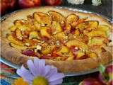 Tarte Briochée aux Nectarines