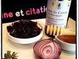 Confit d'oignons rouges au miel et à la crème de cassis de Bourgogne... Une recette simple et divine