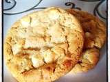 Cookies au chocolat blanc... Un pure délice moelleux idéal pour le goûter