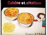 Petits soufflés au cantal avec du reste de purée maison ! Un régal simplissime